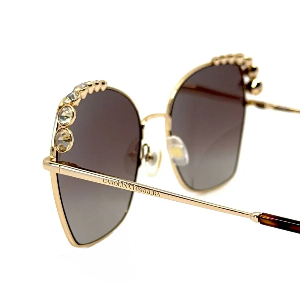 New, CAROLINA HERRERA Sunglasses HER0145/S 000HA Authentic